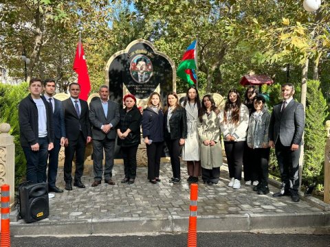 UNEC-in şəhid məzunu Teymur Zeynalovun xatirəsi anılıb