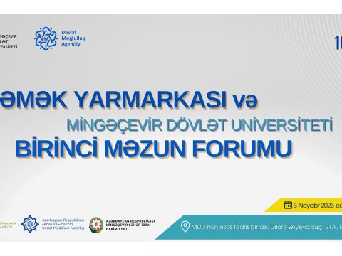  MDU Birinci Məzun Forumu keçirəcək