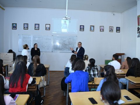 ADNSU-da mühazirə keçirilib