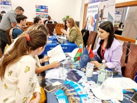 UNEC Albaniyada təhsil sərgisində təmsil olunub