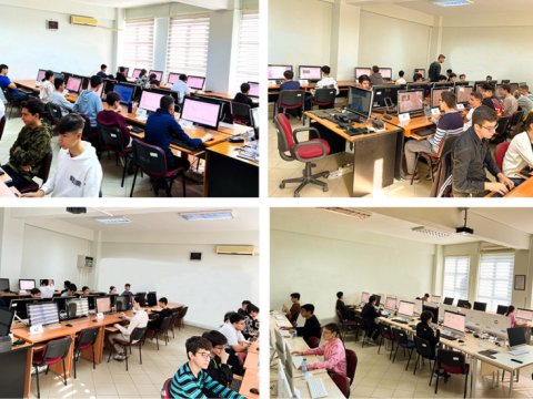 BMU-da informatika fənni üzrə imtahan təşkil olunub