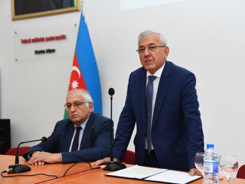 BMU-da azərbaycanlı alimlə görüş keçirilib