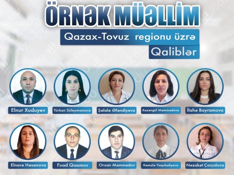 Qazax-Tovuzun “Örnək müəllimlər”i  