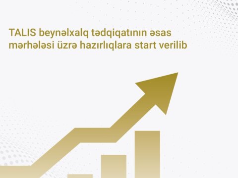 TALIS üzrə hazırlıqlara start verilib