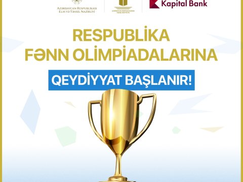 Respublika fənn olimpiadalarına qeydiyyat başlayır