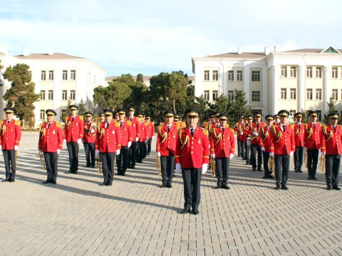Hərbi İnstitutda Atatürkün xatirəsi anıldı 