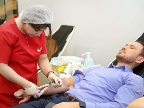 Talassemiyalı uşaqlar üçün qanvermə aksiyası keçirilib