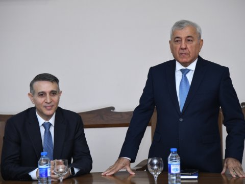 Rektor STP-nin baş icraçı direktoru ilə görüşüb