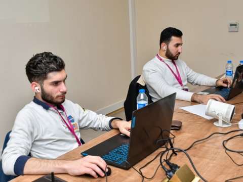 3D rəqəmsal oyun sənəti üzrə “Skills Azərbaycan 2023” yarışı keçirilib