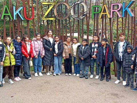 Bakı Zooloji Parkında dərs-ekskursiyalar keçirilir