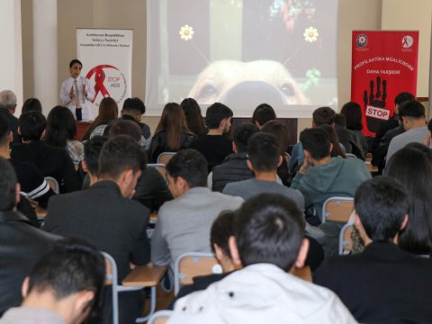 AzTU-da aksiya: “Sağlam gənclik – sağlam gələcək” 