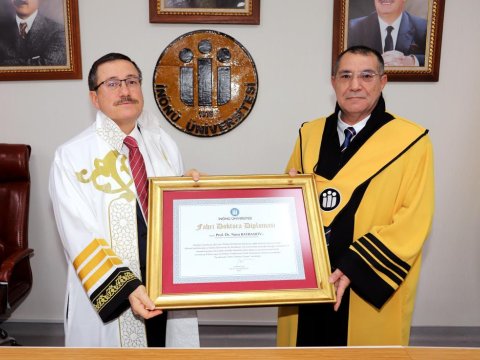 Azərbaycanlı alim Türkiyənin İnönü Universitetinin “Fəxri Doktoru” seçilib
