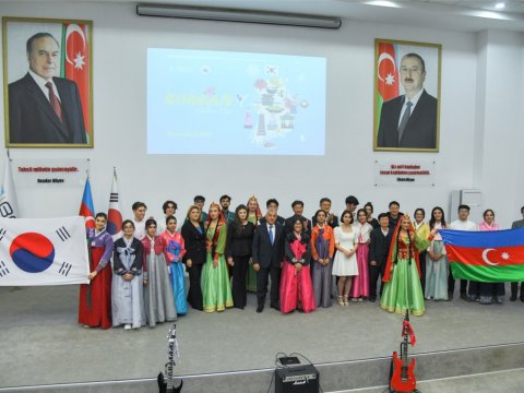 BMU-da Koreya Mədəniyyəti Günü keçirilib