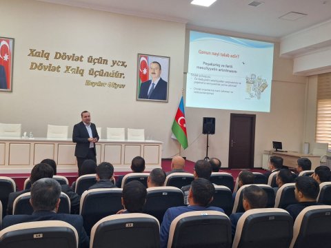 DİM rayonlarda dövlət qulluqçuları üçün təlimlər keçirib