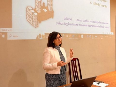 “Elmi məqalələrin hazırlanması qaydaları” - tələbələr üçün seminar