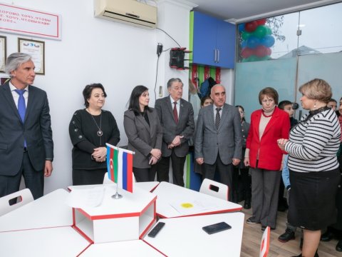 Xaçmazda rus dilinin öyrənilməsi üzrə resurs mərkəzi fəaliyyətə başlayıb    