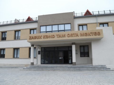 Zabux kənd tam orta məktəbi fəaliyyətə BAŞLAYIB