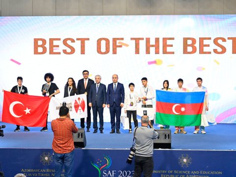 SAF 2023-də paytaxt məktəblilərinin uğurları