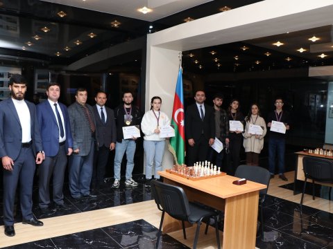 AzMİU-da fakültələrarası şahmat turniri yekunlaşdı