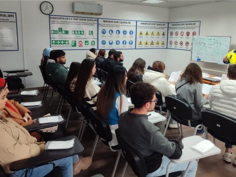 Tələbələr üçün infotur təşkil olunub