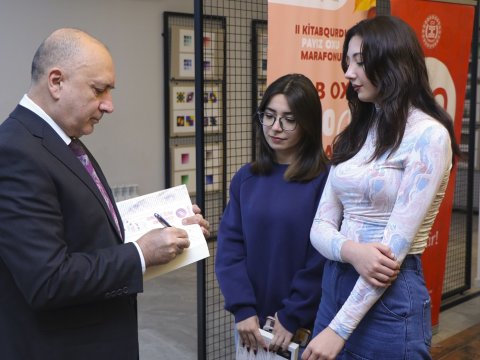 AzMİU tələbələri Varis və Elayla görüşüblər