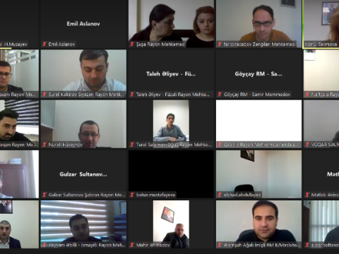 DİM-də Məhkəmə orqanlarının işçiləri üçün onlayn təlim keçirilib