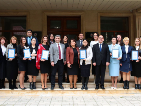 İlin “Ən yaxşı məktəb saytı” müsabiqəsinin qalibləri mükafatlandırılıb