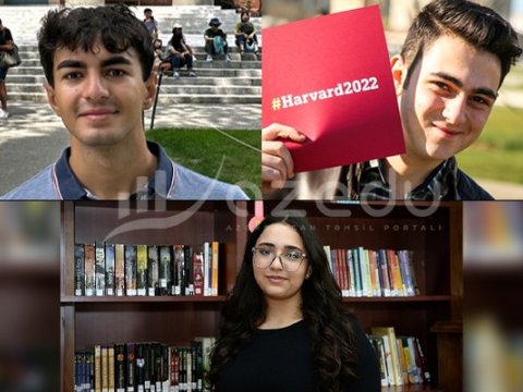 Bu azərbaycanlı gənclər Harvard Universitetində TƏHSİL ALIR