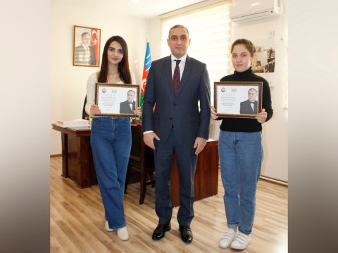 “Heydər Əliyev adına təqaüd”ə layiq görülən MDU tələbələri ilə görüş keçirilib