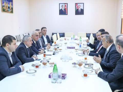 İKSAD-ın nümayəndə heyəti AzTU-da olub