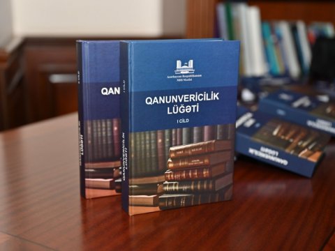Milli Məclisdə “Qanunvericilik lüğəti” kitabının təqdimatı olub 