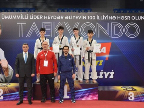 Gənclər arasında taekvondo üzrə ölkə birinciliyi başa çatıb
