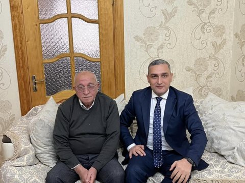 Təqaüddə olan MDU əməkdaşları evlərində ziyarət olunub