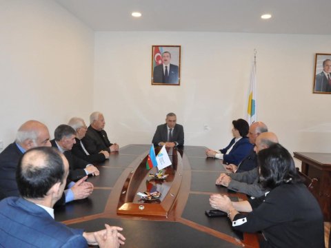 MDU-nun İctimai Nəzarət Şurasının üzvlərilə görüş...