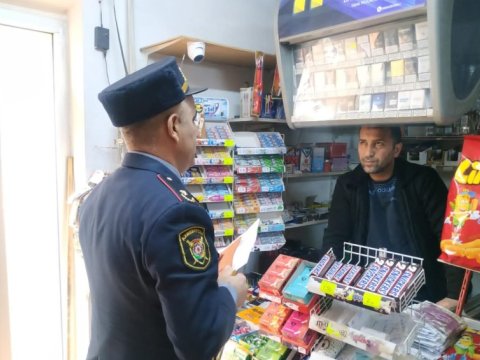 Azyaşlılara siqaret satanlar cəzalandırıldı