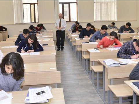 Qəbul üzrə sınaq imtahanı keçiriləcək - Qeydiyyat başladı