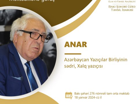 “Məktəbdə...” layihəsinin növbəti görüşü keçiriləcək