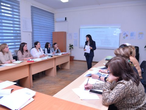 Mentorlar qrupu üçün təlim keçirilib