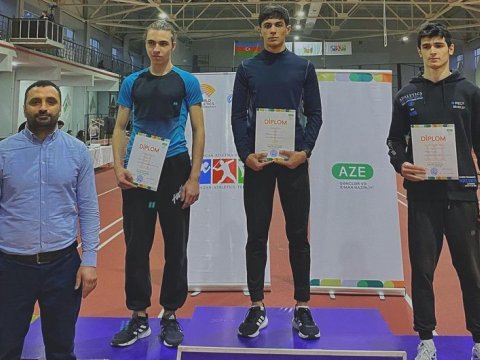 Atletika üzrə Bakı şəhər qış birinciliyinin 6 növdə qalibləri müəyyənləşib
