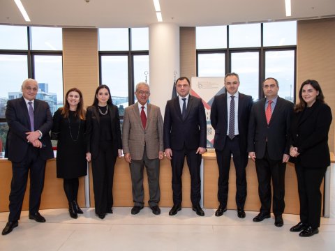 Gürcüstanın təhsil, elm və gənclər naziri ilə görüş keçirilib