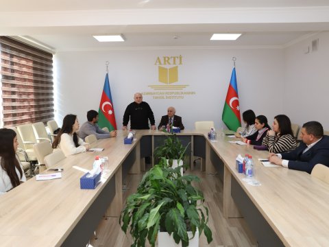 ARTİ-nin Elmi-pedaqoji kadrların hazırlanması şöbəsinin seminarı baş tutub