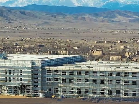 Qarabağda müasir təhsil infrastrukturu qurulur - VİDEO