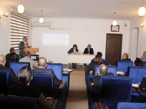 MDU-da Elmi Şuranın növbəti iclası keçirilib