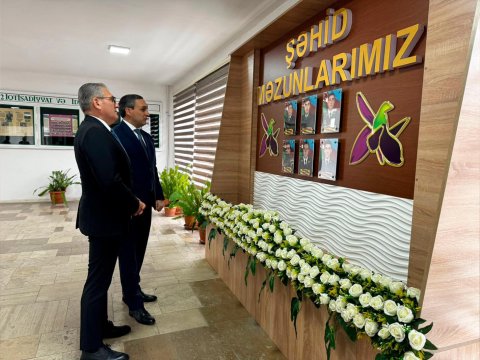 Türkiyənin Gəncədəki Baş konsulu MDU-nun qonağı olub