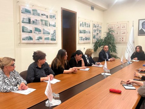 Bağça koordinatorları ilə görüş keçirildi - Tapşırıqlar verildi