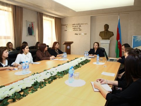 Müasir metodik xidmətin təşkili məsələsi müzakirə olunub