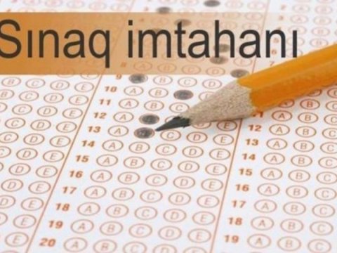 Abituriyentlər informatika və coğrafiya fənləri üzrə sınaq imtahanı veriblər