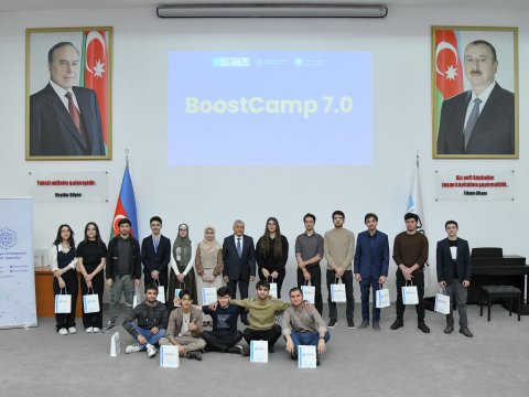 BMU-da “BoostCamp 7.0” layihəsinin bağlanış mərasimi keçirilib