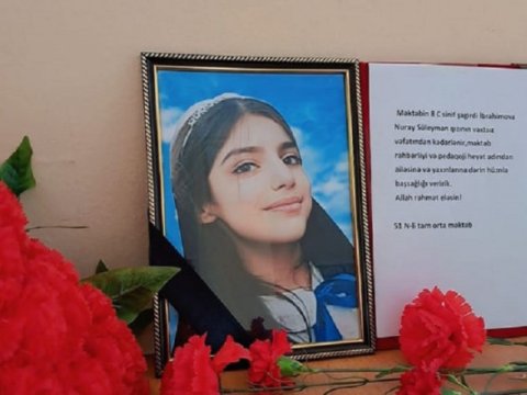 Bakıda məktəblinin ölüm səbəbi açıqlanıb