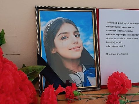 Daha bir məktəbli qızılcadan ÖLDÜ